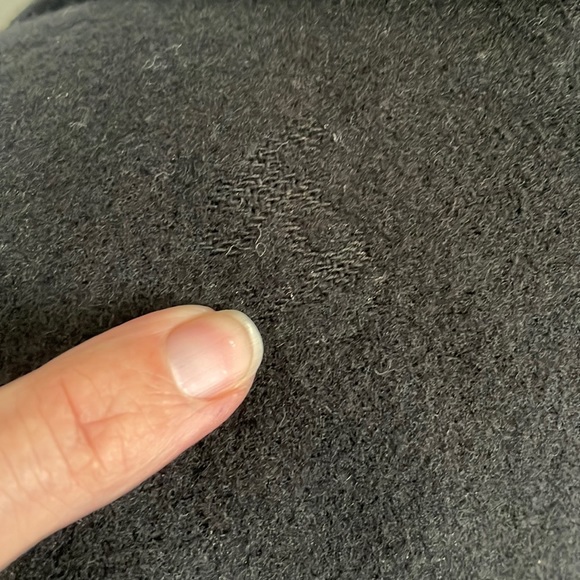 Jos. A. Bank 100% Wool Long Black Overcoat 46R - Picture 5 of 8